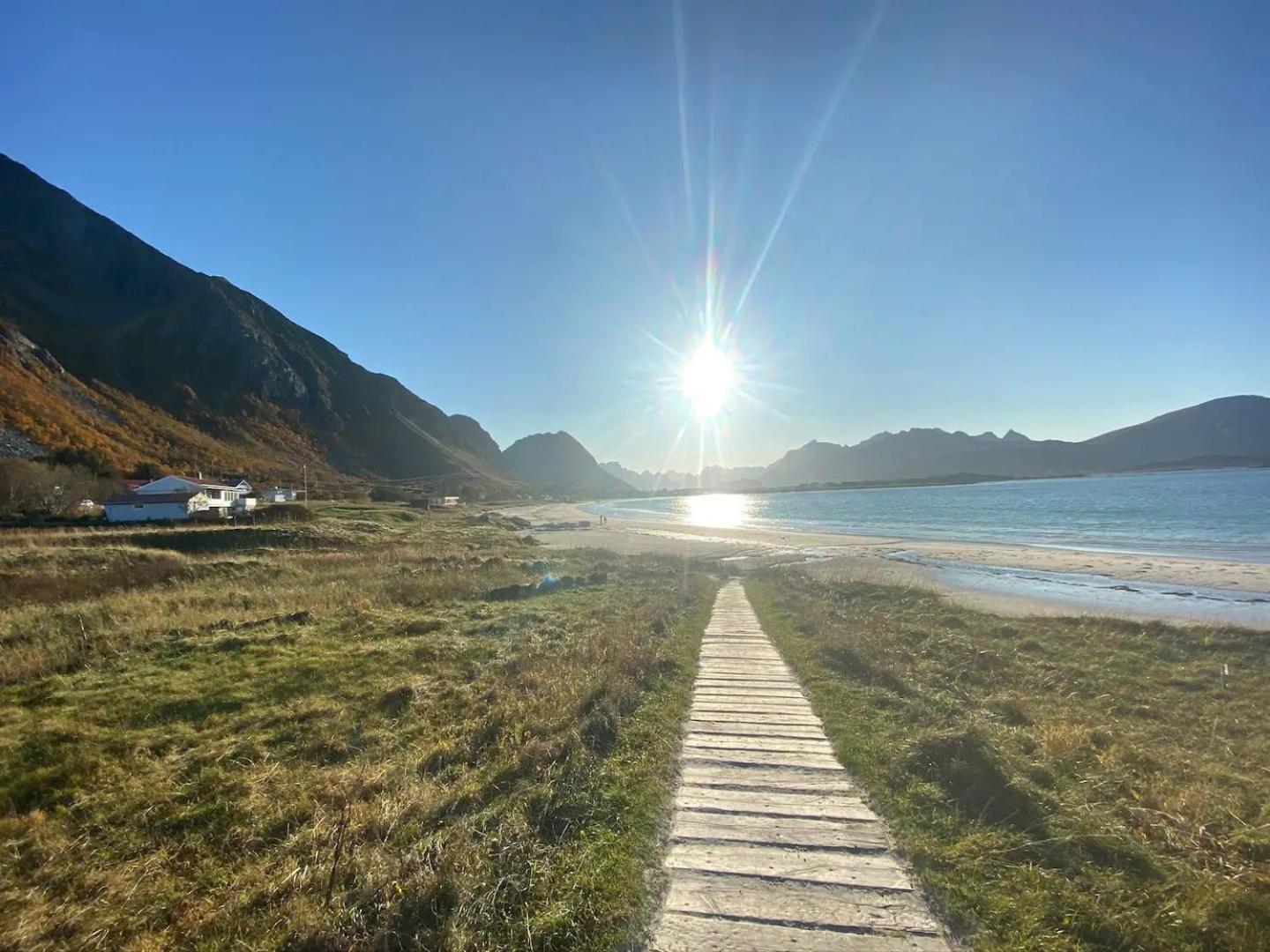 Exclusive Beach House Ramberg - Your Private Oasis Buitenkant foto