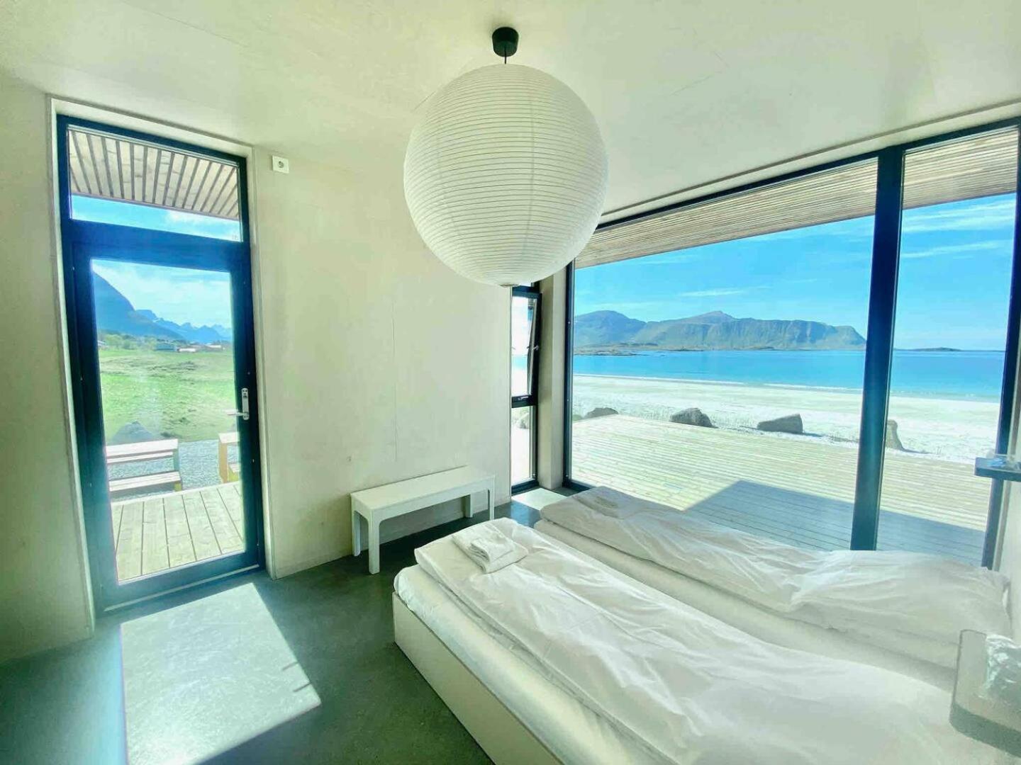 Exclusive Beach House Ramberg - Your Private Oasis Buitenkant foto