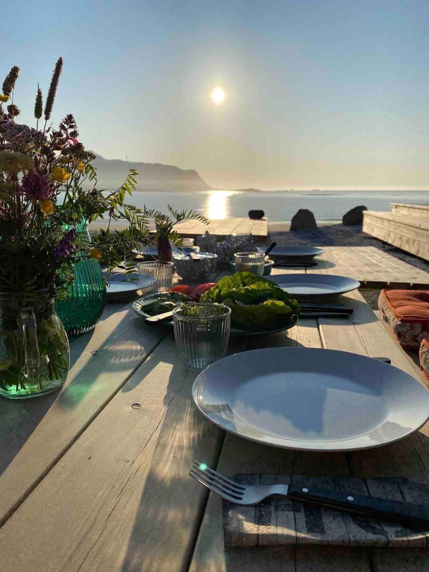 Exclusive Beach House Ramberg - Your Private Oasis Buitenkant foto